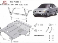 Предпазна кора за двигател, скоростна кутия, радиатор и предна броня Seat Toledo 1