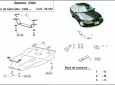 Предпазна кора за двигател, скоростна кутия, радиатор и предна броня Daewoo Cielo 1