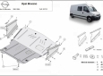 Предпазна кора за двигател, скоростна кутия, радиатор и предна броня Opel Movano 3