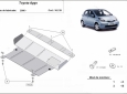 Предпазна кора за двигател, скоростна кутия, радиатор и предна броня Toyota Aygo AB10 3