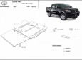Предпазна кора за скоростна кутия и диференциал Toyota Hilux 3