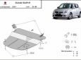 Предпазна кора за двигател и скоростна кутия Suzuki Swift III 3