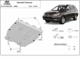 Предпазна кора за двигател и скоростна кутия Hyundai Veracruz 3