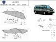 Предпазна кора за двигател, скоростна кутия, радиатор и предна броня Lancia Zeta 1