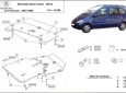 Предпазна кора за двигател, скоростна кутия, радиатор и предна броня Mercedes Vaneo W414 1