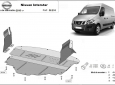 Предпазна кора за двигател, скоростна кутия, радиатор и предна броня Nissan Interstar 3