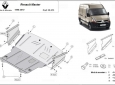 Предпазна кора за двигател, скоростна кутия, радиатор и предна броня Renault Master 3