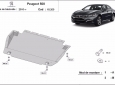 Предпазна кора за двигател, скоростна кутия и радиатор Peugeot 508 3