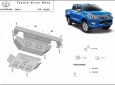 Предпазна кора за двигател и радиатор Toyota Hilux Revo 3