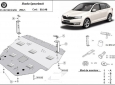 Предпазна кора за двигател, скоростна кутия и радиатор Skoda Spaceback 1