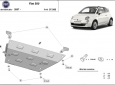 Метална предпазна кора за двигател Fiat 500 3