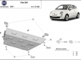 Метална предпазна кора за двигател Fiat 500 1