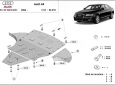 Предпазна кора за двигател, скоростна кутия, радиатор и предна броня Audi A6 avec laterale 1