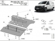 Предпазна кора за двигател, скоростна кутия и радиатор Mercedes Vito W447, 2.2 D, 4x2, задвижване на задните колела 3