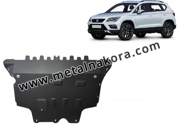 Предпазна кора за двигател, скоростна кутия, радиатор и предна броня Seat Ateca