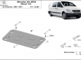 Предпазна кора за двигател, скоростна кутия, радиатор и предна броня  Mercedes Vito W639 - 2.2 D 4x2 3
