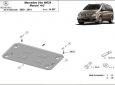 Предпазна кора за двигател, скоростна кутия, радиатор и предна броня  Mercedes Viano W639 - 2.2 D 4x2 3