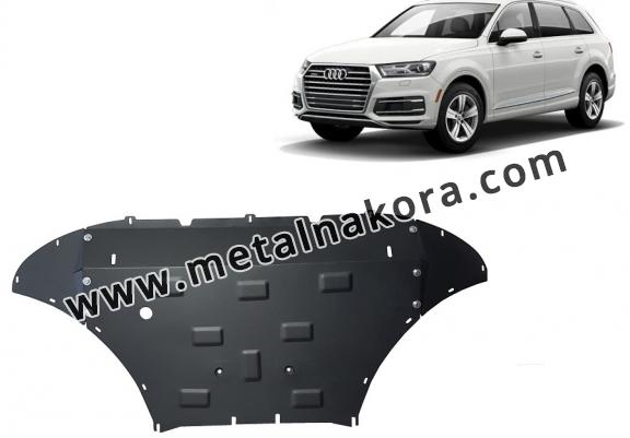 Предпазна кора за двигател и предна броня Audi Q7