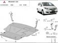 Предпазна кора за двигател, скоростна кутия, радиатор и предна броня Mitsubishi Colt 3
