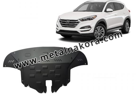 Предпазна кора за двигател, скоростна кутия, радиатор и предна броня Hyundai Tucson