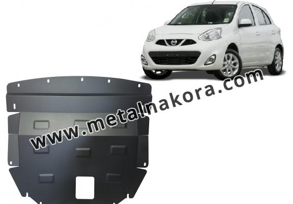 Метална предпазна кора за двигател Nissan Micra