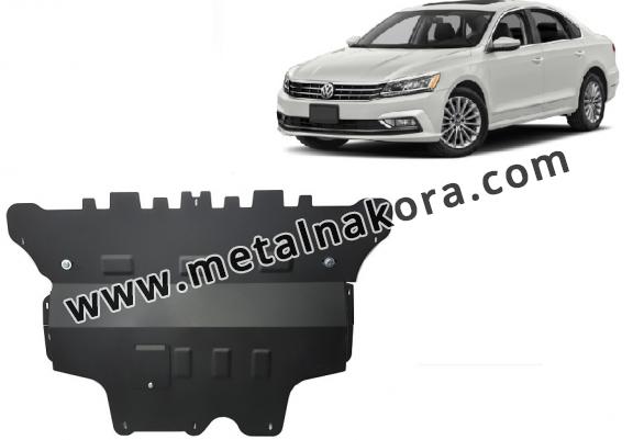 Предпазна кора за двигател, скоростна кутия, радиатор и предна броня Volkswagen Passat B8 - автоматична скоростна кутия
