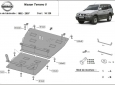 Метална предпазна кора за двигател Nissan Terrano II  3