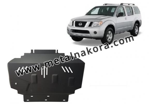 Метална предпазна кора за двигател Nissan Pathfinder