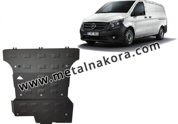 Предпазна кора за двигател, скоростна кутия и радиатор Mercedes Viano W447, 2.2 D, 4x4