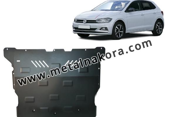 Предпазна кора за двигател, скоростна кутия, радиатор и предна броня VW Polo