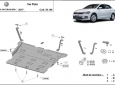 Предпазна кора за двигател, скоростна кутия, радиатор и предна броня VW Polo 3