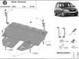 Предпазна кора за двигател, скоростна кутия, радиатор и предна броня Skoda Roomster 3