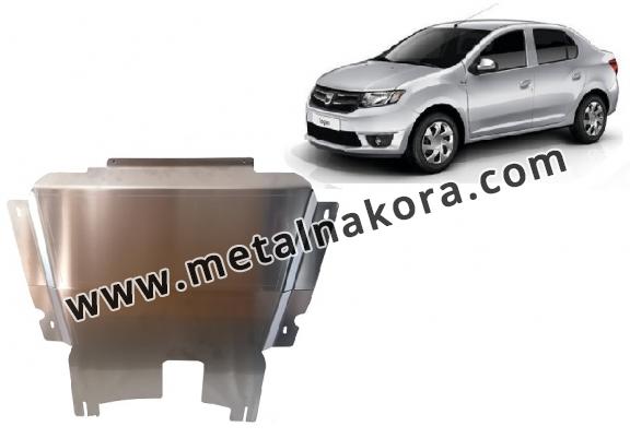 Предпазна кора за двигател, скоростна кутия, радиатор и предна броня изработени от алуминий Dacia Logan 2
