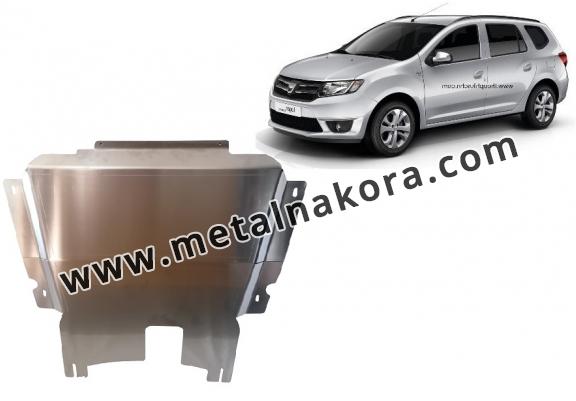 Предпазна кора за двигател, скоростна кутия, радиатор и предна броня изработени от алуминий  Dacia Logan MCV