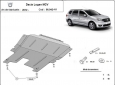 Предпазна кора за двигател, скоростна кутия, радиатор и предна броня изработени от алуминий  Dacia Logan MCV 6