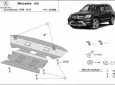 Предпазна кора за двигател, скоростна кутия, радиатор и предна броня Mercedes GLK X204 1