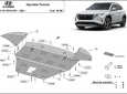 Предпазна кора за двигател, скоростна кутия, радиатор и предна броня Hyundai Tucson 3