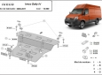 Предпазна кора за двигател, скоростна кутия, радиатор и предна броня Iveco Daily 4 3