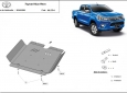 Предпазна кора за скоростна кутия Toyota Hilux Revo - алуминий 3