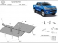 Предпазна кора за диференциал и редуктор Toyota Hilux Revo - алуминий 3