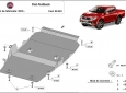 Предпазна кора за двигател, скоростна кутия и диференциал Fiat Fullback 3