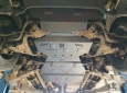 Предпазна кора за двигател, скоростна кутия, радиатор и предна броня Mercedes X-Class 6