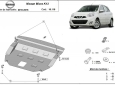 Метална предпазна кора за двигател Nissan Micra 3
