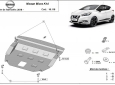Метална предпазна кора за двигател Nissan Micra 3