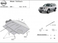 Метална предпазна кора за двигател Nissan Pathfinder 3