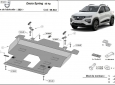 Предпазна кора за двигател и скоростна кутия Dacia Spring 3