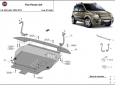 Предпазна кора за двигател, скоростна кутия, радиатор и предна броня Fiat Panda 4x4 3