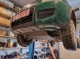 Предпазна кора за двигател, скоростна кутия, радиатор и предна броня Fiat Panda 4x4 12