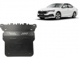 Предпазна кора за двигател, скоростна кутия, радиатор и предна броня Skoda Octavia 4 1