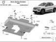 Предпазна кора за двигател и скоростна кутия Dacia Spring Extreme Aluminium  3